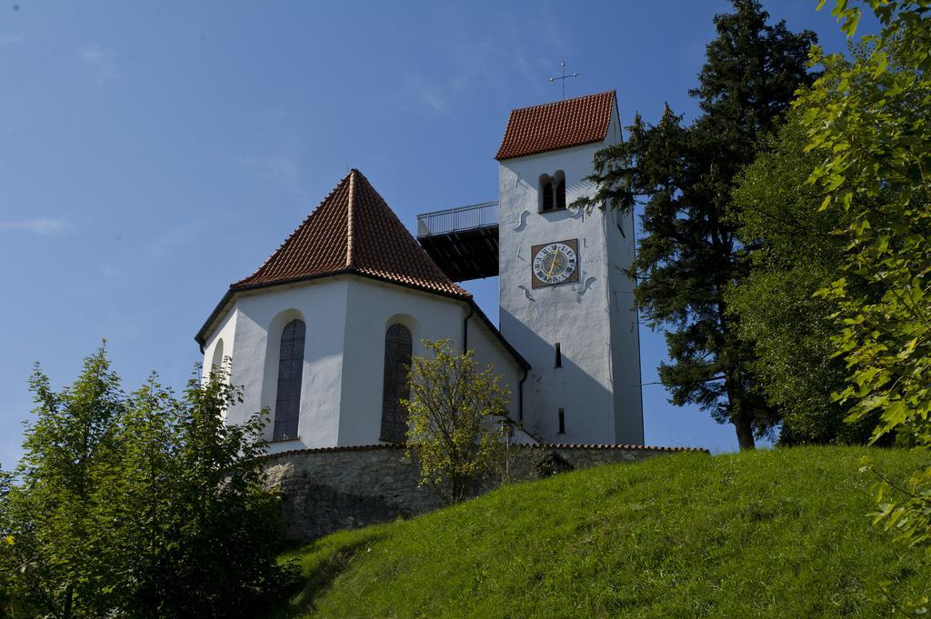 Panoramagasthof Auf Dem Auerberg Bernbeuren Dış mekan fotoğraf