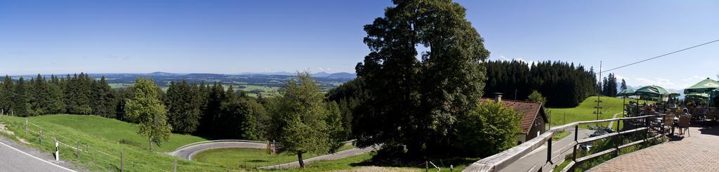 Panoramagasthof Auf Dem Auerberg Bernbeuren Dış mekan fotoğraf