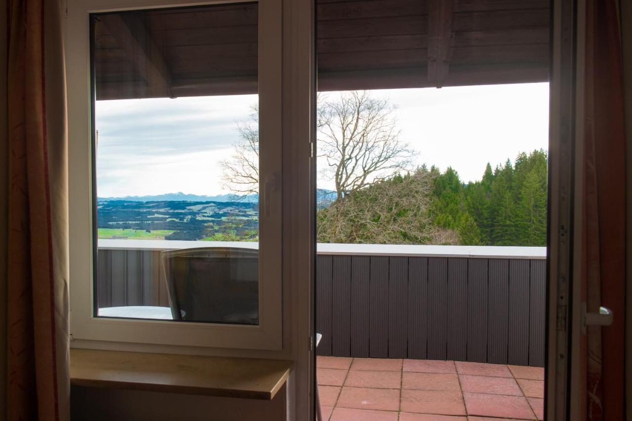 Panoramagasthof Auf Dem Auerberg Bernbeuren Dış mekan fotoğraf