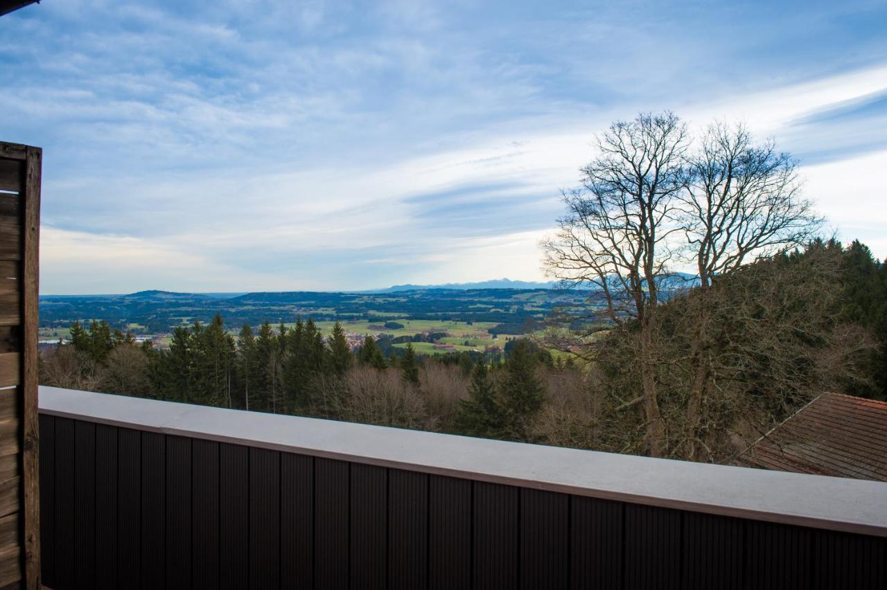 Panoramagasthof Auf Dem Auerberg Bernbeuren Dış mekan fotoğraf